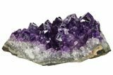 Dark Purple, Amethyst Crystal Cluster - Uruguay #139485-1